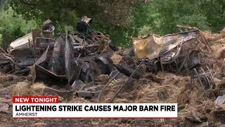 Amherst farm owners receiving community support after devastating fire