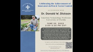 Legends of Pest and Vector Control Dr Don W Dickson