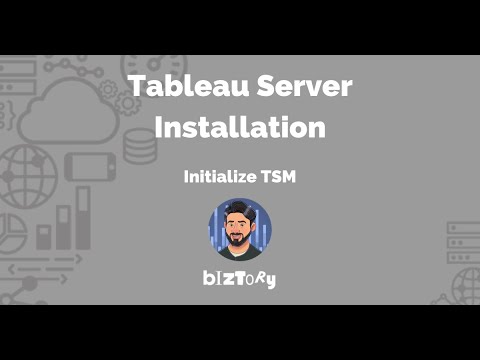 Tableau Server Installation | Initialize TSM