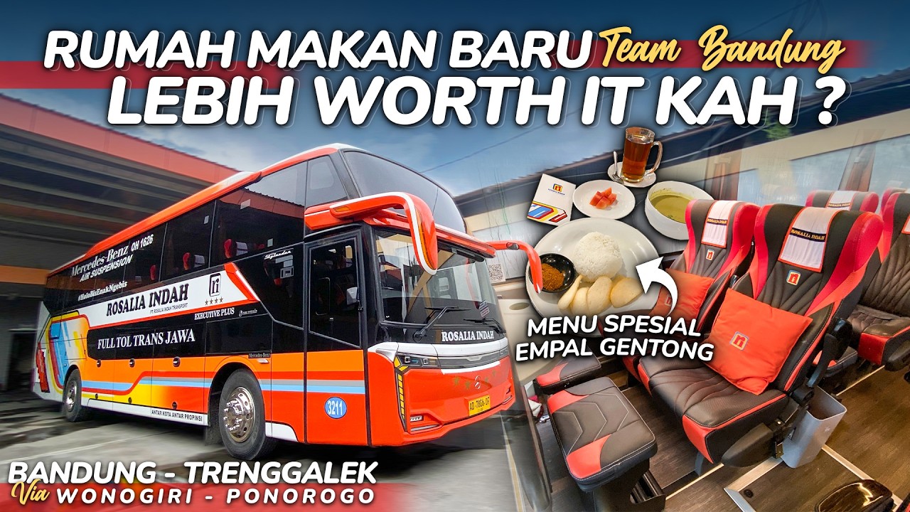 Rute Baru Dapat Armada Baru Rumah Makan pun Baru👍🏻Rosalia Indah Skylander R25 Bandung - Trenggalek