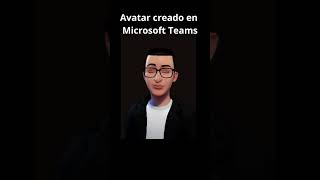 Avatar creado en Microsoft Teams