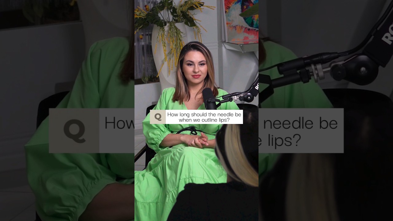 The Ideal Needle Length For Lip Outline pmuartist YouTube The Ideal Needle Length For Lip Outline pmuartist YouTube