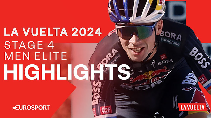 CYCLING MASTERCLASS! 🤩 | La Vuelta a España Stage 4 Highlights | Eurosport Cycling