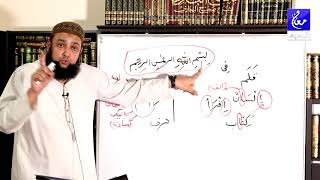 Lecture 01 Basic Arabic Grammar Alphabets, Three parts of Kalima کلمہ کی اقسام #QuranicArabicUrdu