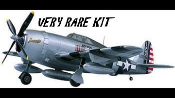 P47 Top Flite Balsa Kit Rare Inventory VIDEO file
