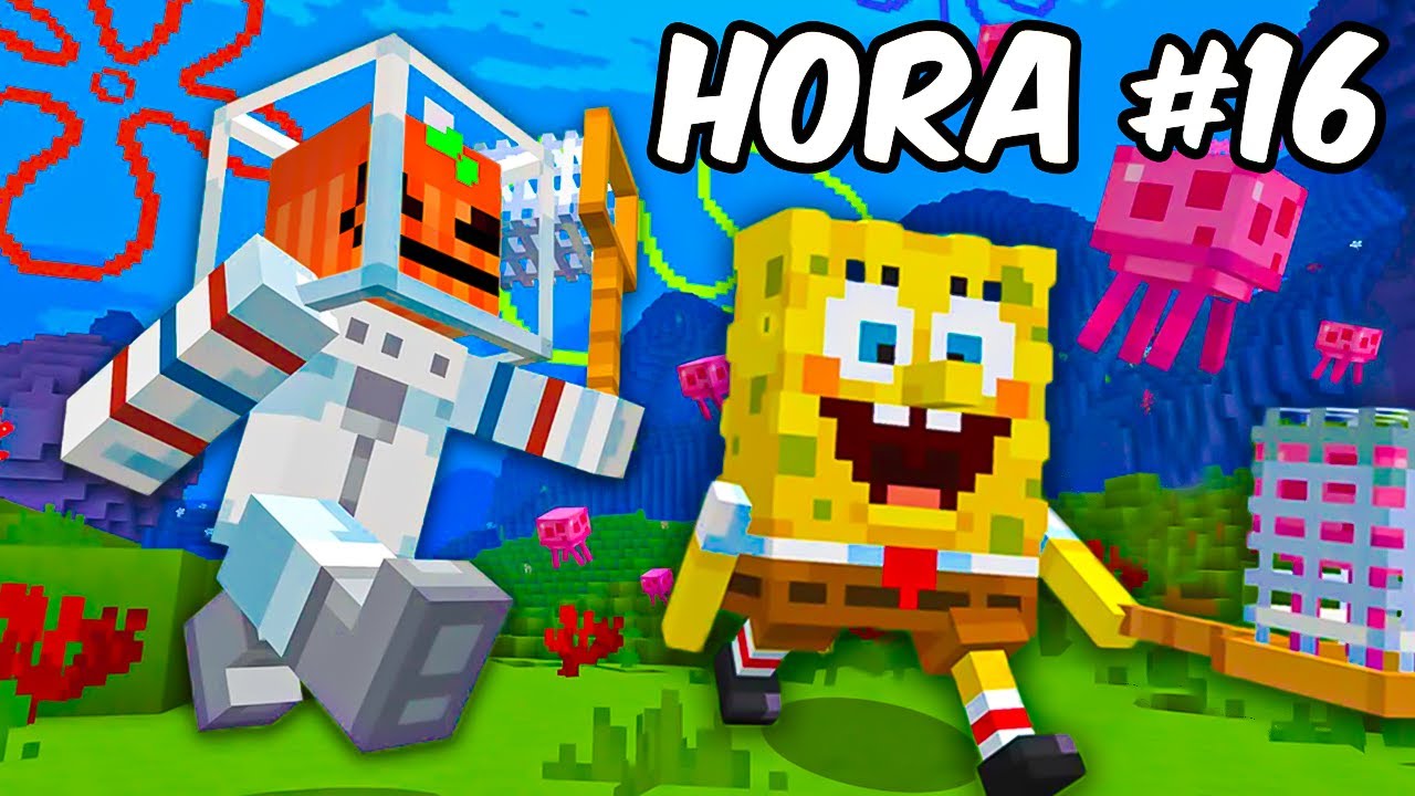 ¿Que Pasaria si Bob Esponja Estuviese en Minecraft? - YouTube