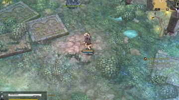Tree of Savior - Veja Ravine (Collection Chest, Monster, Statue of Goddess)