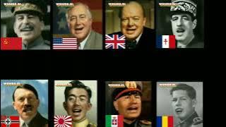 WW2 Leaders sing Witch Doctor
