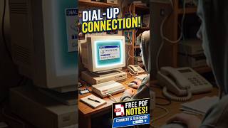 📞 What is Dial-Up Connection? | Internet Connection Explained in Hindi #Shorts#bca