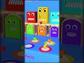 Tiny Box Monsters 💖|Cute 3D Animation Loop  #satisfying #shorts