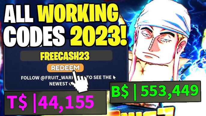 Fruit Warriors Codes (março de 2022)