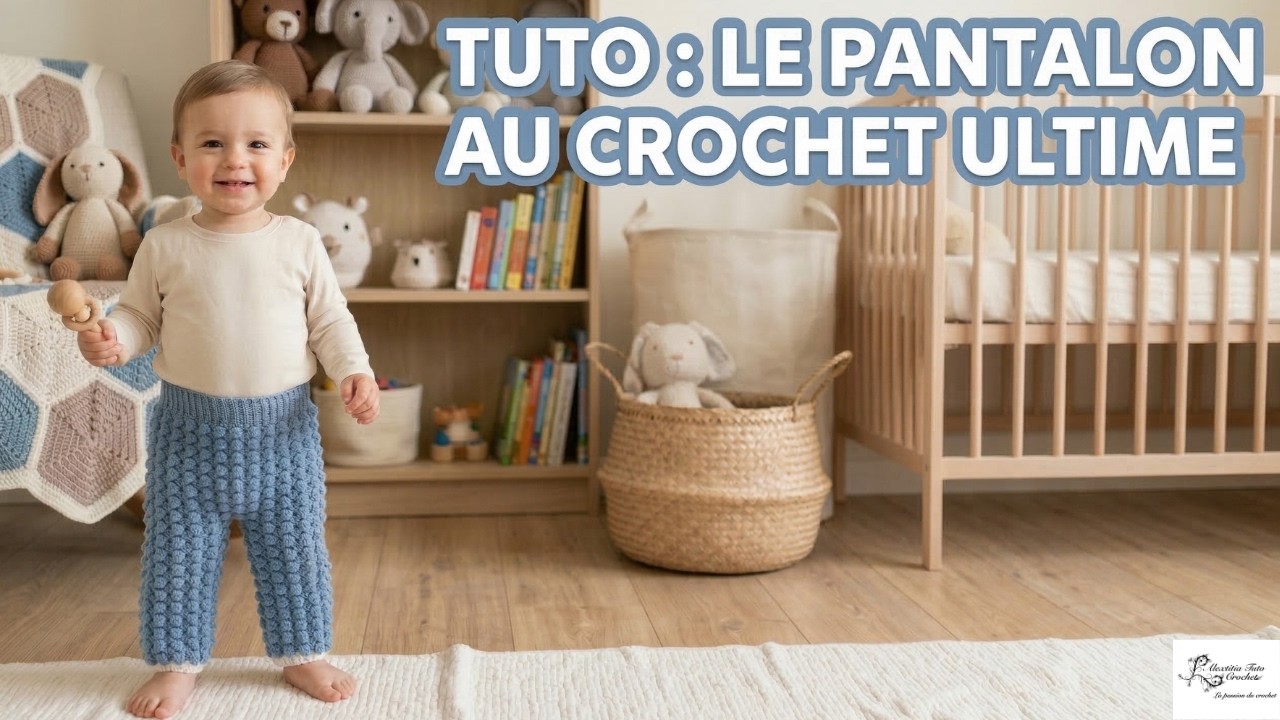 Tuto pantalon au crochet @Alextitia Tuto Crochet