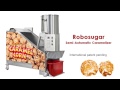 RoboSugar Semi-Automatic commercial caramel popcorn line