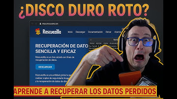 Cómo RECUPERAR DATOS de un disco duro ROTO o RAW: #rescuezilla y #testdisk