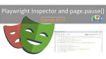 Playwright Inspector and page.pause() (#214)