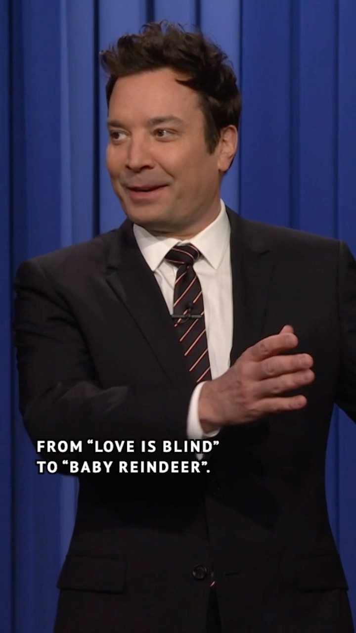 In two months, #Trump \u0026 #Elon went from Love Is Blind to Baby Reindeer. #FallonTonight
