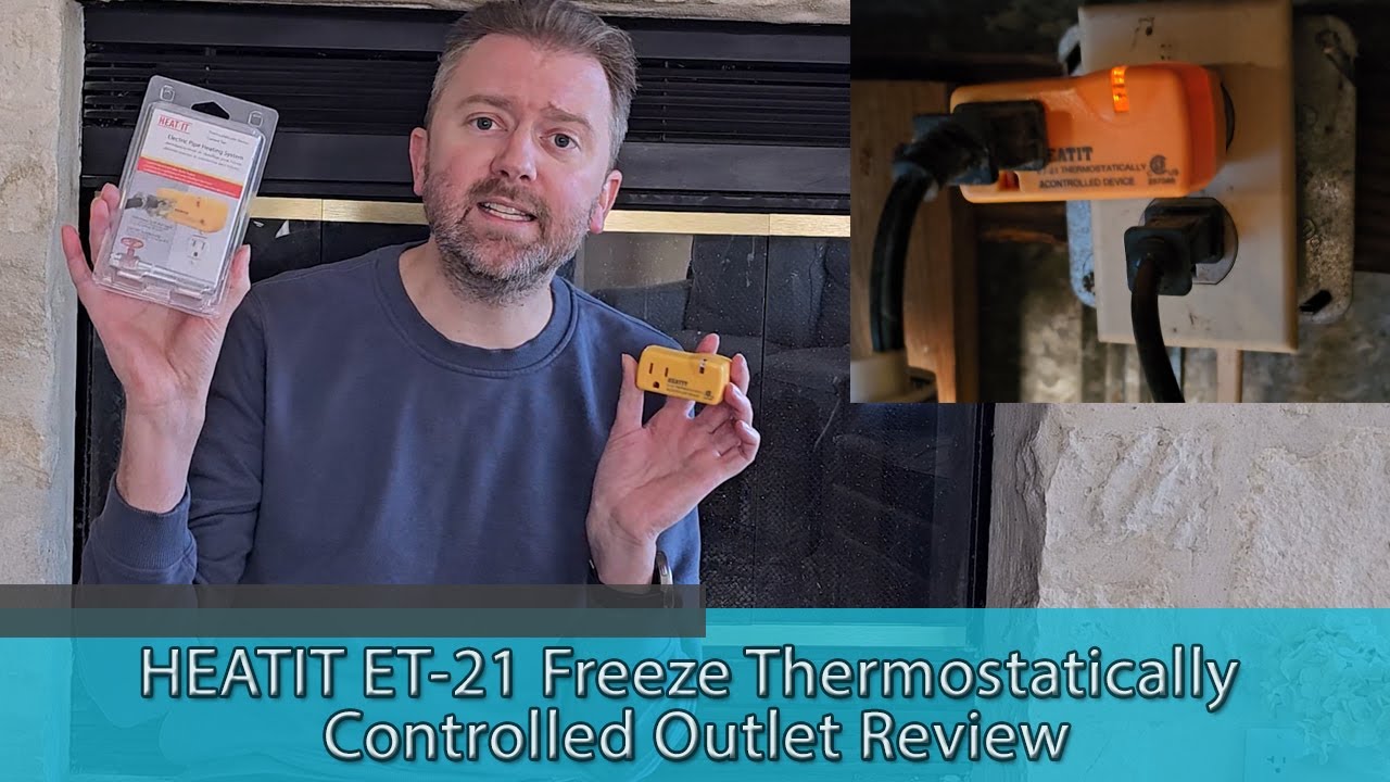 HEATIT ET-21 Freeze Thermostatically Controlled Outlet Review - YouTube