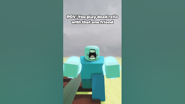 That One Friend In Dead Rails #roblox #robloxanimation #shorts