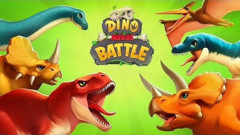 Dino Merge Battle Gameplay Walkthrough Mobile (Andrioid/IOS)