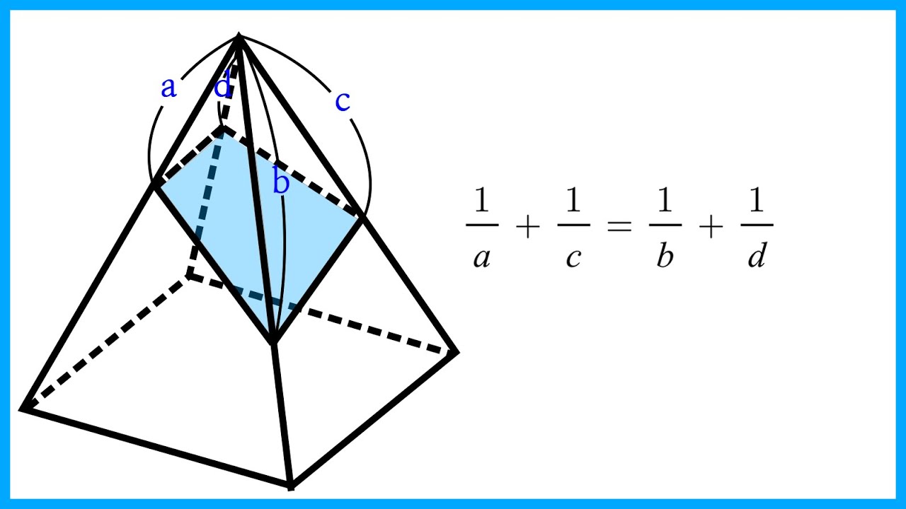 신기한 입체도형 공식 5가지