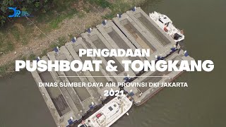 Download lagu Pushboat & Tongkang Baru Untuk Mempercepat Pengerukan Waduk Pluit