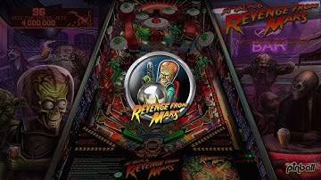 Attack and Revenge from Mars (Bally 1999) | Visual Pinball X | Table Snapshot (Desktop Mode)