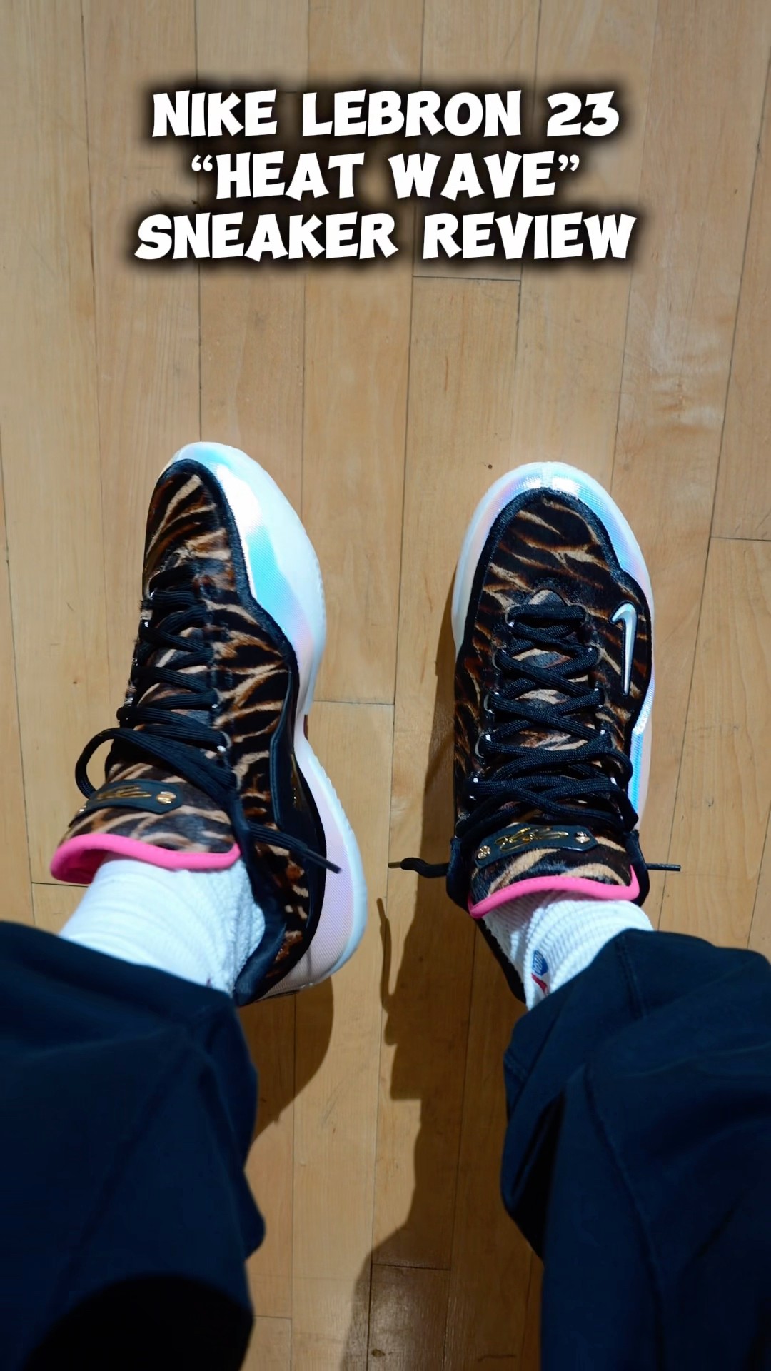 Nike Lebron 23 “Heat Wave” Sneaker Review - YouTube