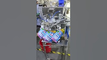 Stand Up Pouch Filling and Capping Machine