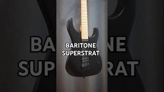 Baritone multiscale superstrat #metal #guitar #customguitar #guitarist #luthier #djent #thall #rock
