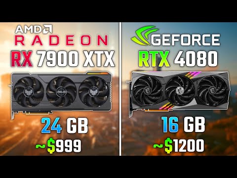 AMD RX 7900 XTX vs RTX 4080 | Test in 6 Games