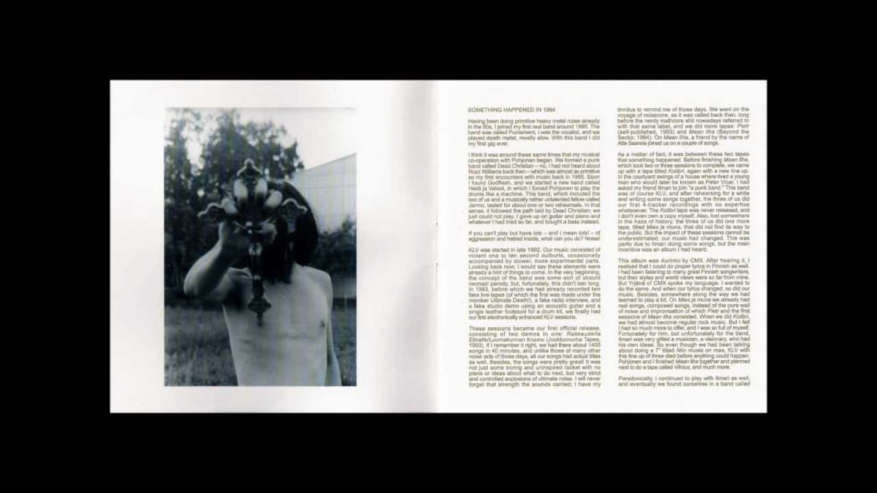 KLV - Niin Musta On Maa