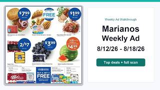 Marianos Weekly Ad 26 - 26 Best Deals