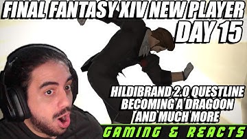 🌱NEW PLAYER🛑FINISHING HILDIBRAND ARR QUEST🛑BECOMING A DRAGOON🛑STARTING HEAVENSWARD🛑FFXIV DAY 15🛑