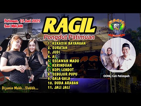 TANGIS TANPA AIR MATA - RINDUNYA HATIKU - LIVE TINGGARJAYA  - RAGIL PONGDUT