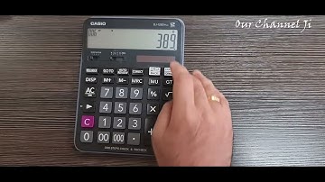 Casio Check & Recheck DJ 120D Plus Calculator Unboxing