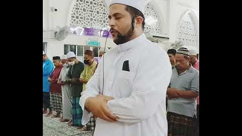 صلاة العشاء بصوت القارئ عمر صادق الكردي في مسجد حاج يعقوب ماليزيا