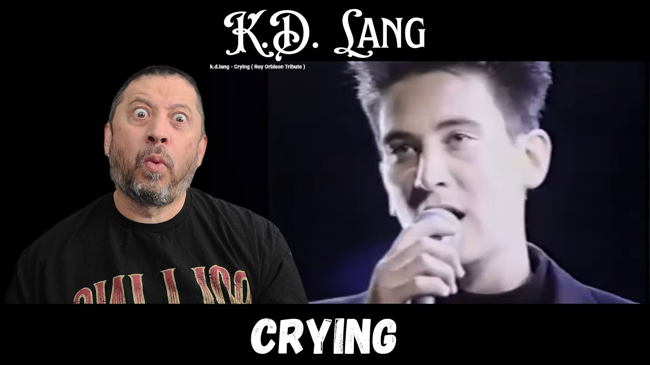 Первая реакция - К.Д. Лэнг - Плачет | Прямая трансляция трибьюта Рою Орбисону