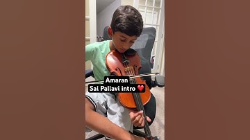 Thumbnail of Sai Pallavi Intro violin bgm #amaran #saipallavi intro #gvprakash #sivakarthikeyan