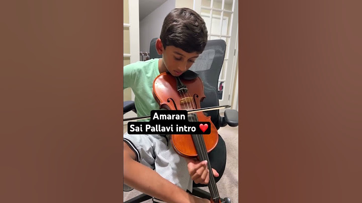 Sai Pallavi Intro violin bgm #amaran #saipallavi intro #gvprakash #sivakarthikeyan