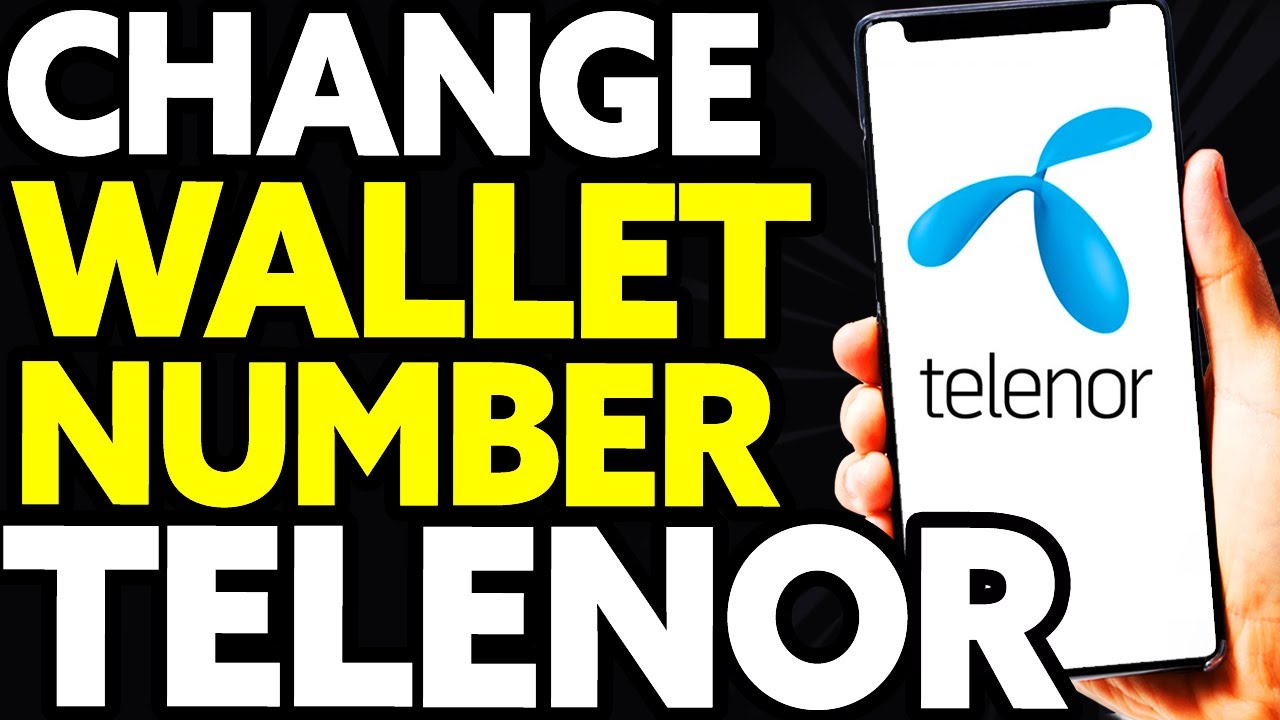 How To Change Wallet Number in My Telenor App [EASY!] - YouTube
