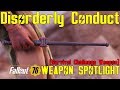 Fallout 76: Weapon Spotlights: Disorderly Conduct (Survival Challenge Weapon)