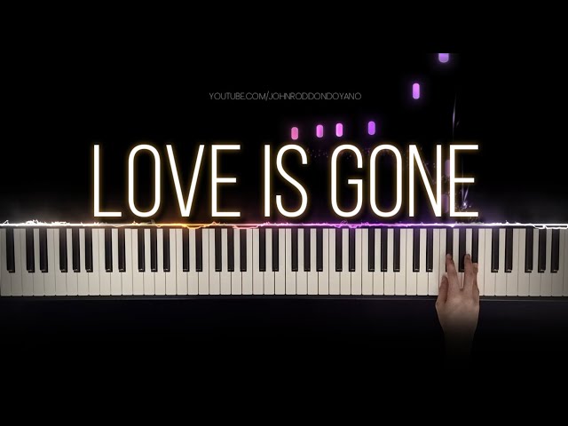 SLANDER - Love Is Gone ft. Dylan Matthew | Piano Cover with Strings (with Lyrics u0026 Sheet Music) class=
