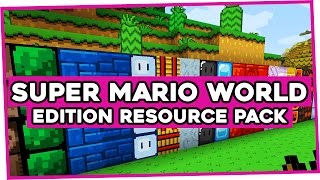 Super Mario World Edition Resource Pack for Minecraft 1.12.2