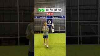 Youthful Accuracy: One Touch Challenge With Increasing Ball Speeds🔥#Accuracy