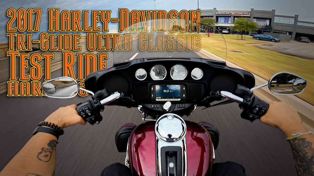HAR859341 2017 Harley Davidson Tri Glide Ultra Classic Test Ride
