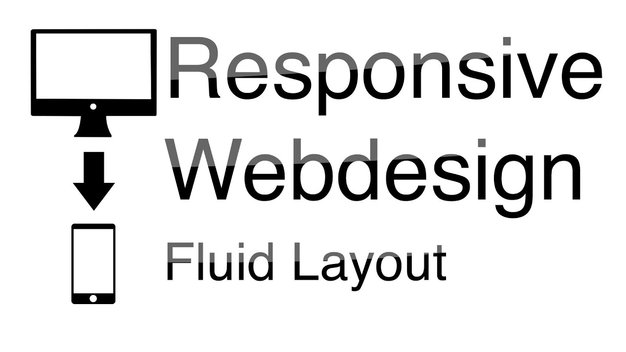Responsive Webdesign - Fluid Layout - YouTube
