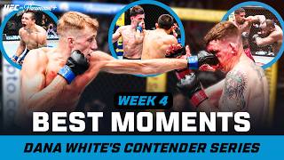 Best Moments from Dana White's Contender Series Week 4 | Highlights & Contracts