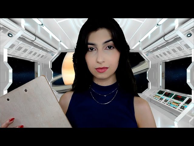 ASMR Astronauta faz companhia para você na nave durante a missão 🪐