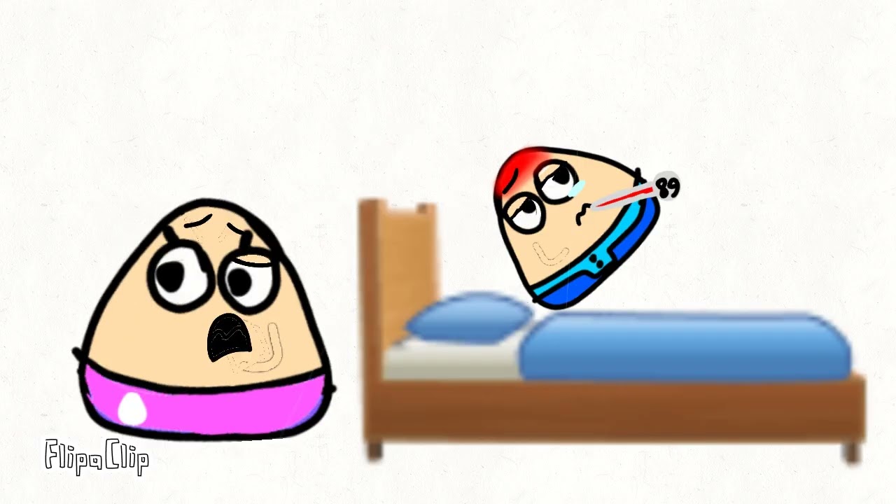 Pou quebrou o celular da Kaite!