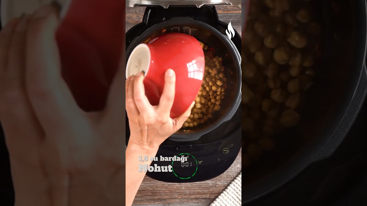 All-in-One Cooker’da Etli Nohut Yemeği ????????‍???? Nefis Yemek Tarifleri #shorts